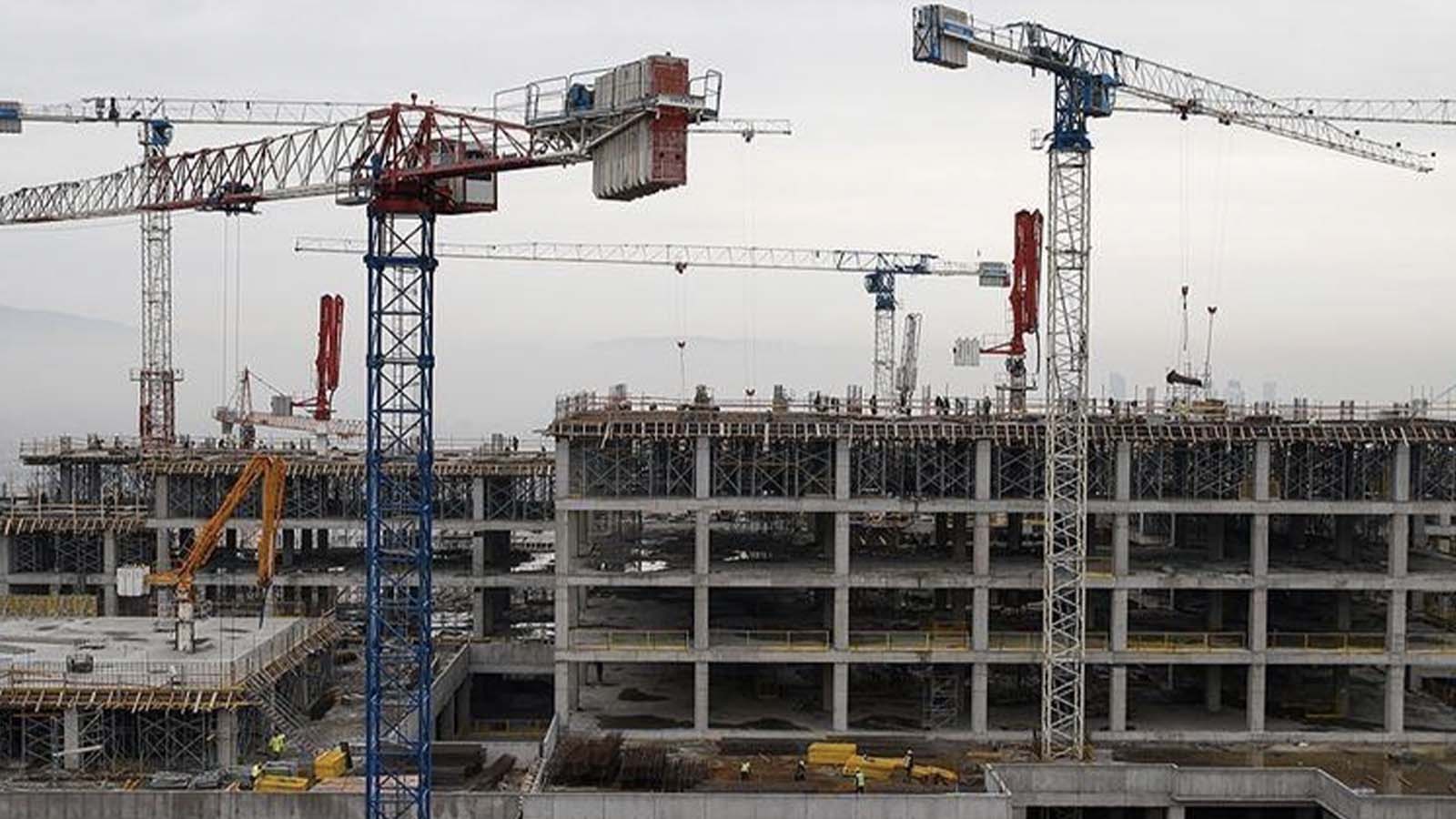 TÜİK: İnşaat üretimi Aralık 2024’te yıllık yüzde 14,4 arttı